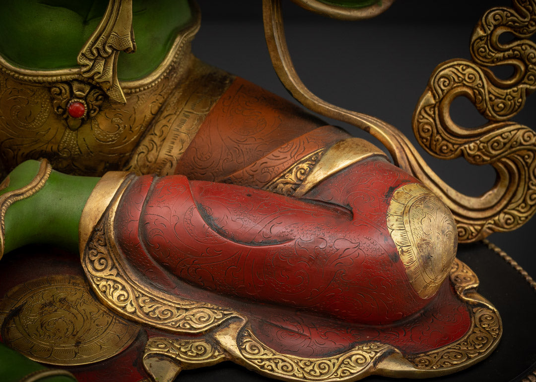 Green Tara Statue | Buddhist Symbol of Enlightenment