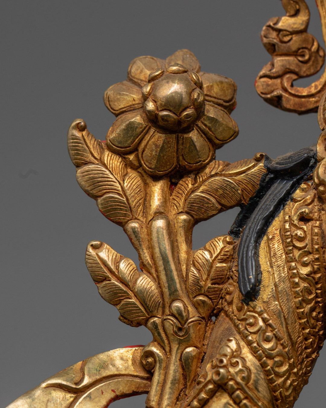 Authentic Green Tara Statue | Handmade Nepalese Sculpture