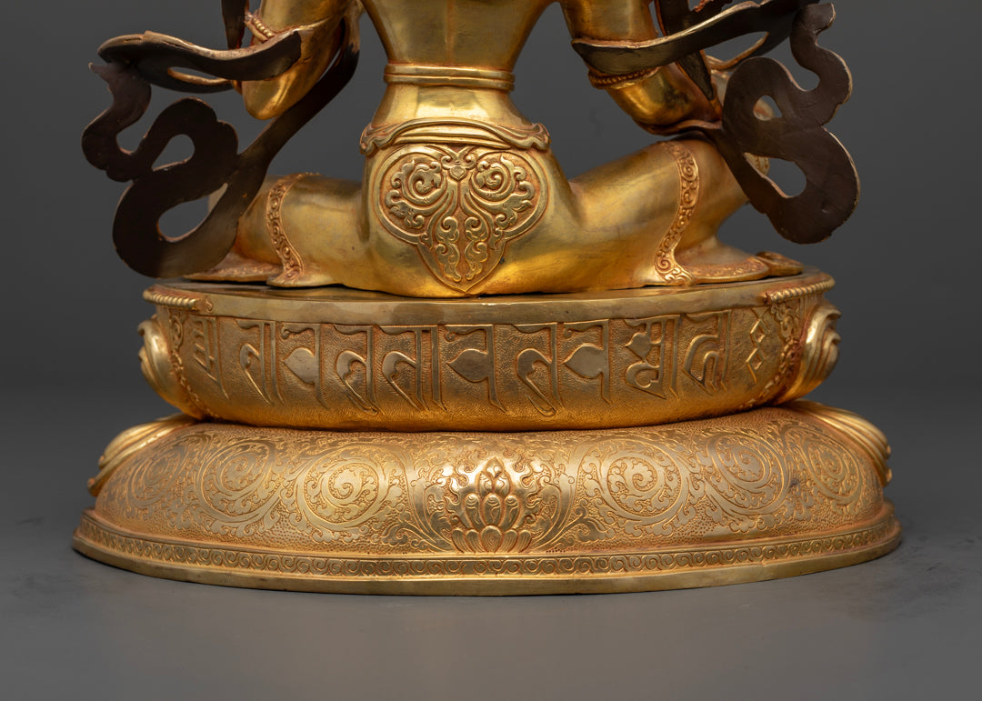 Green Tara Statue | Sacred Art for Healing