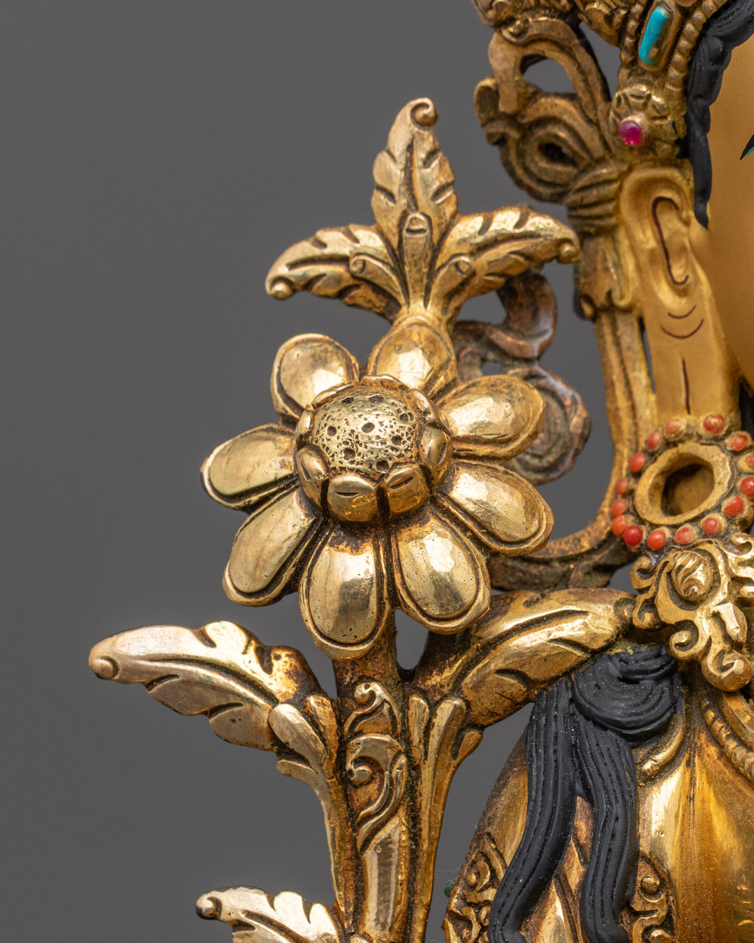 Handcrafted Green Tara Statue | Mother of Compassion