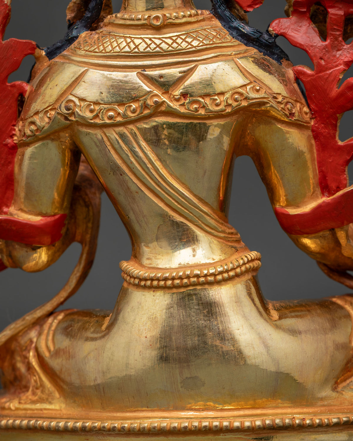 Green Tara Statue | Elegant Nepalese Buddhist Artwork for Altar