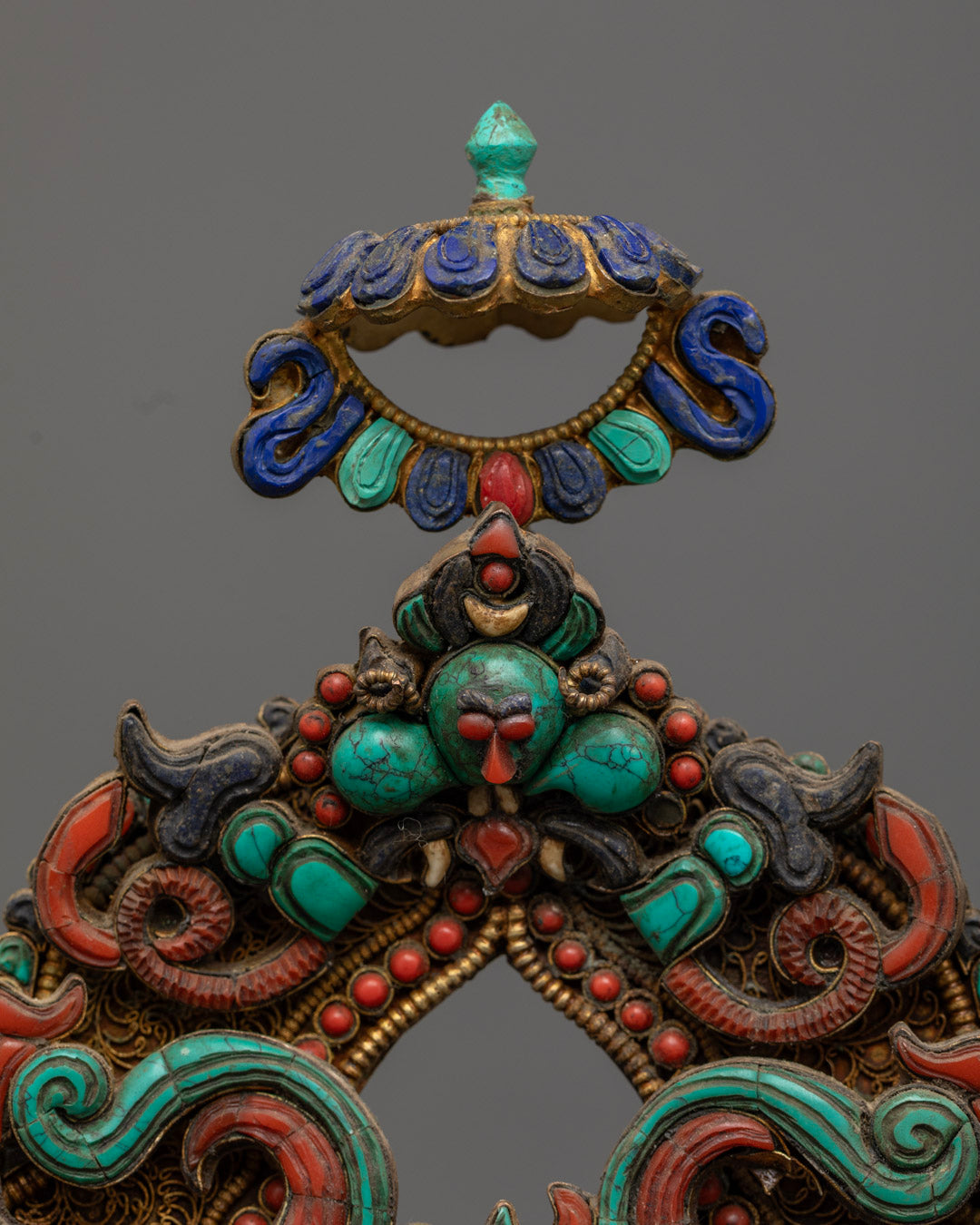 Hand-Carved Stone Green Tara Statue | Nepalese Buddhist