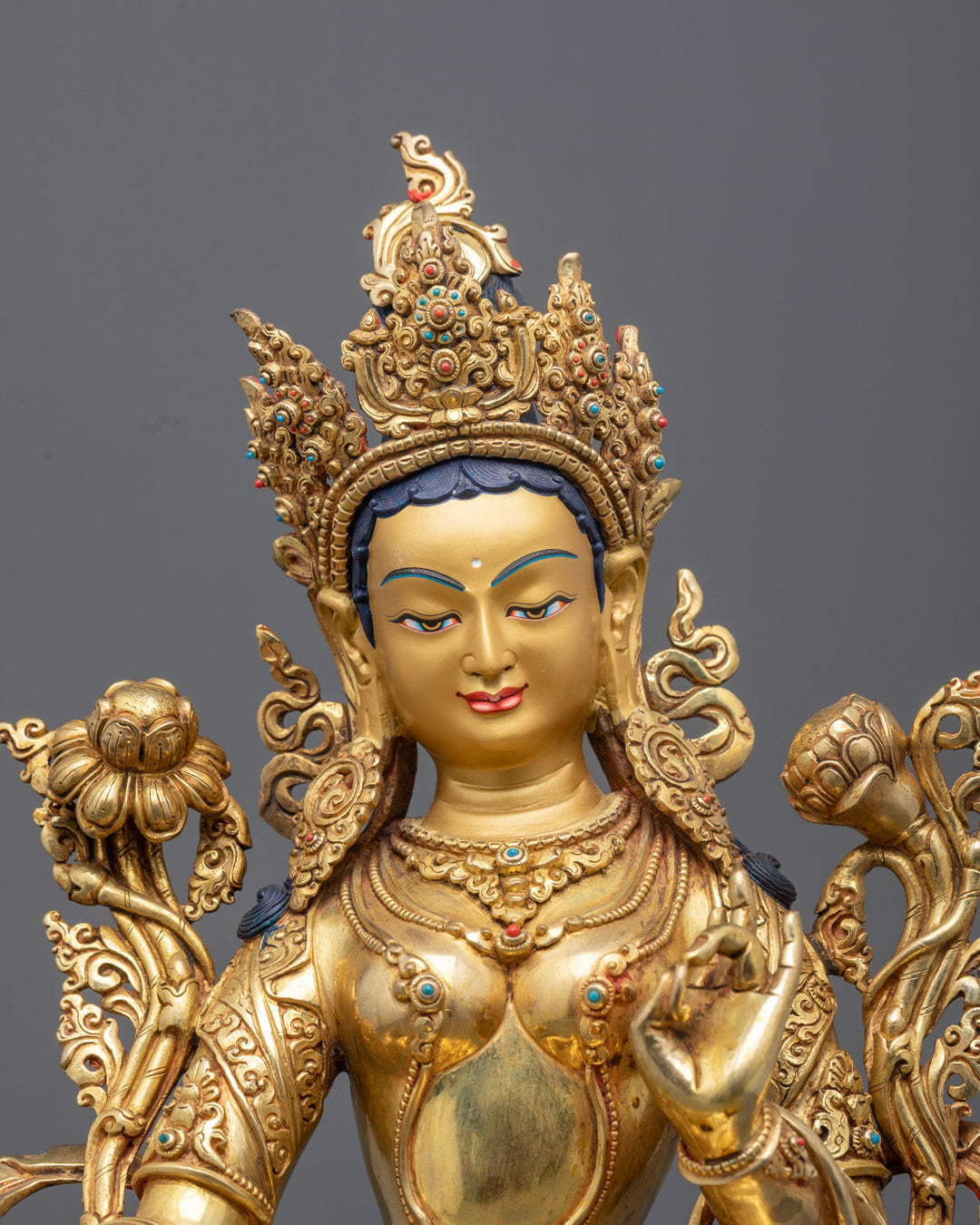 Buy Green Tara Statue | Buddhist Goddess