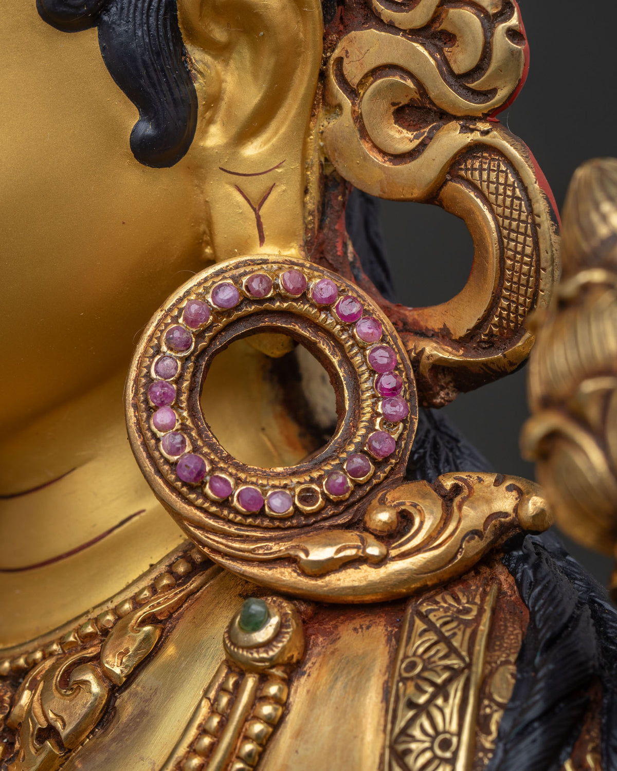 Savior Green Tara Statue | Handcarved Copper Sculpture from Nepal