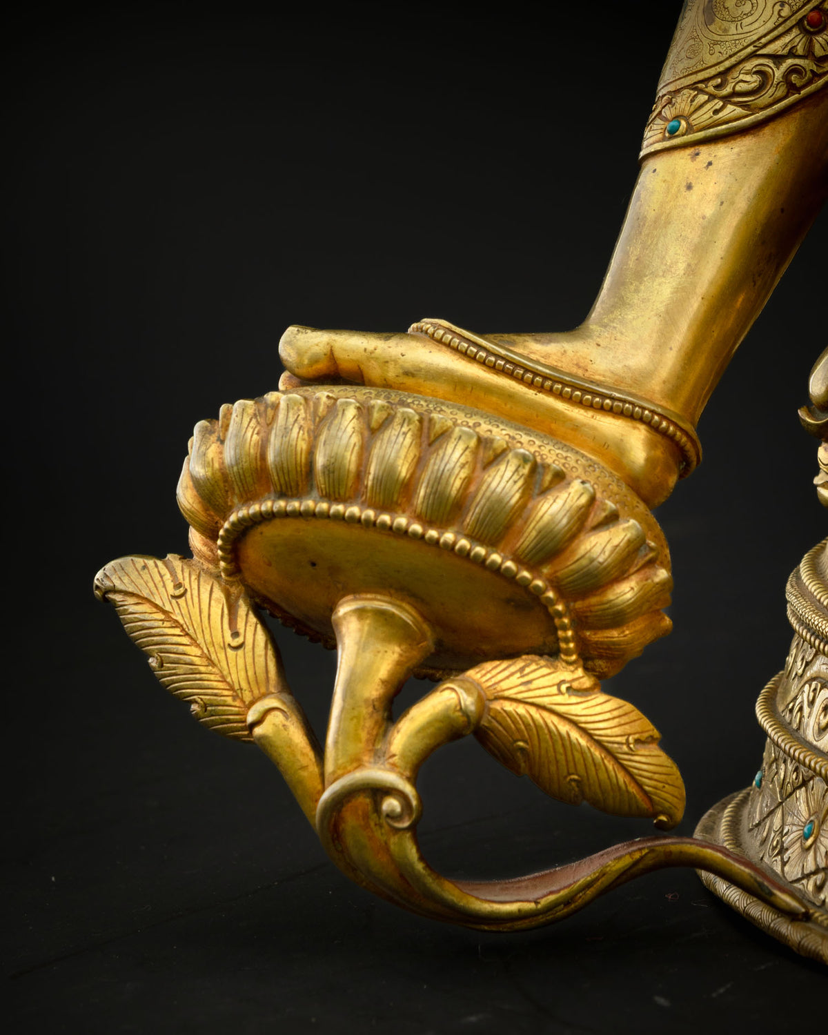 24" Buddhist Green Tara Statue | Himalayan Sacred Art