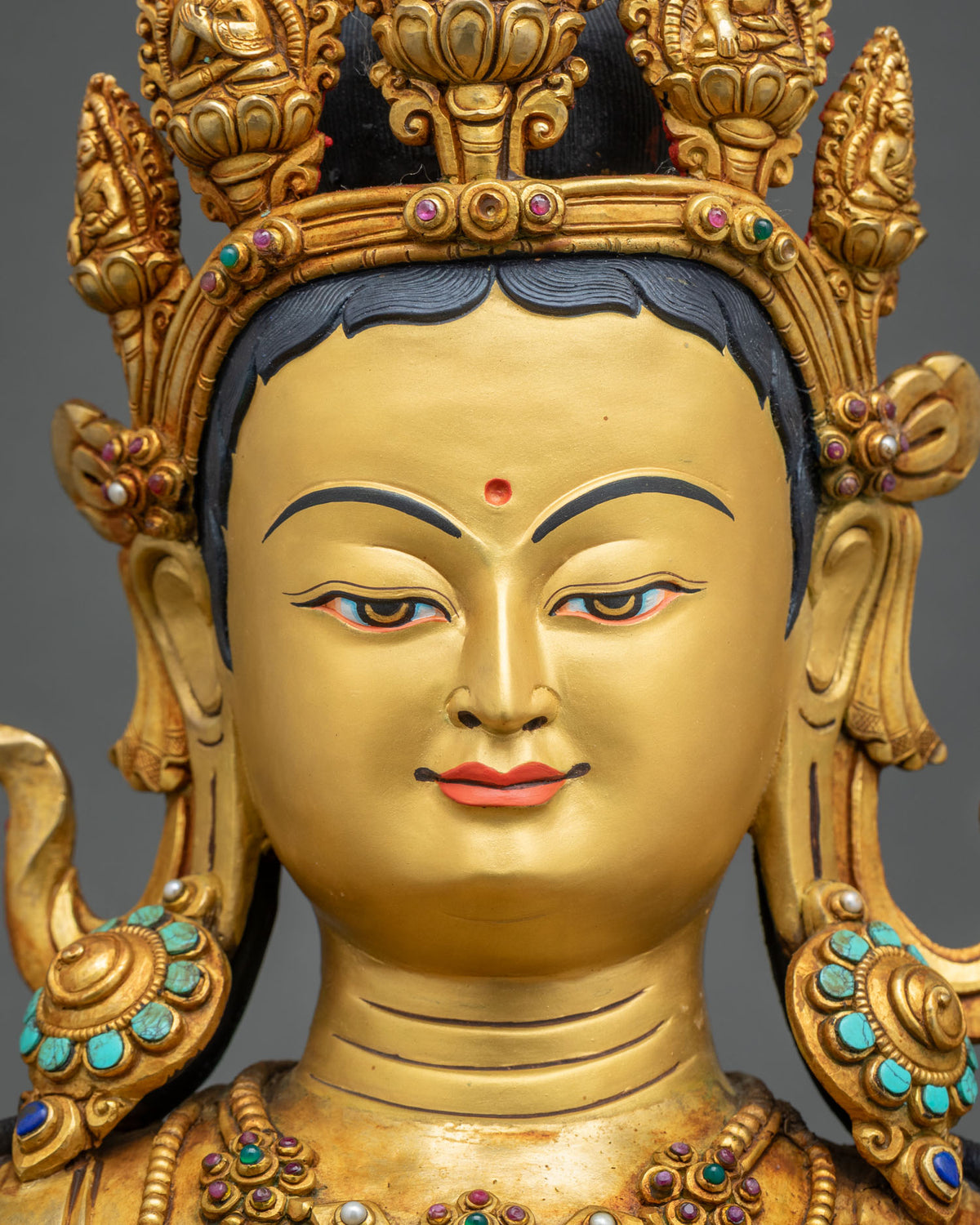 Green Tara Meditation Statue – Buddhist Home Decor & Altar Figure