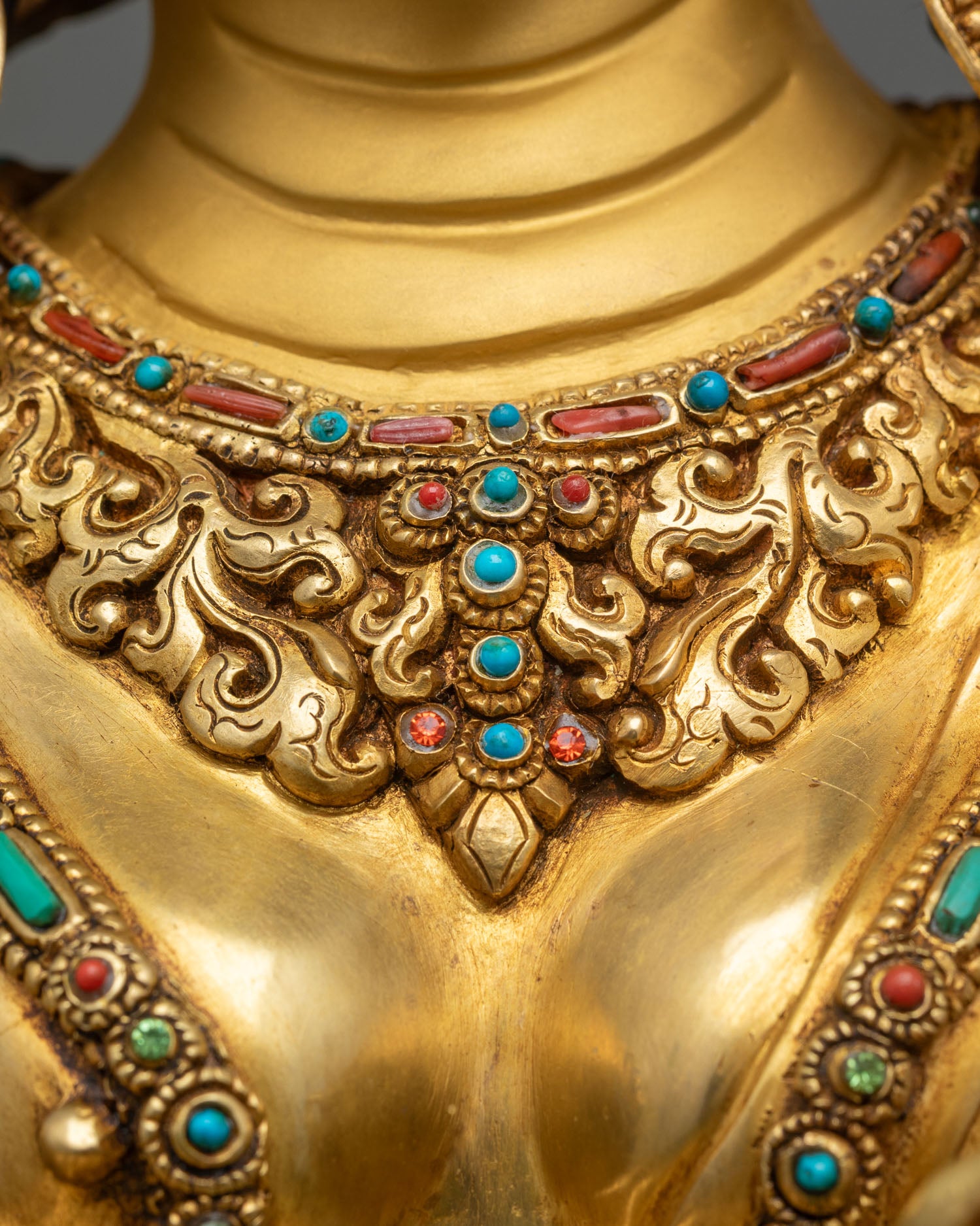 Tibetan Green Tara Sculpture | Handcrafted in Nepal