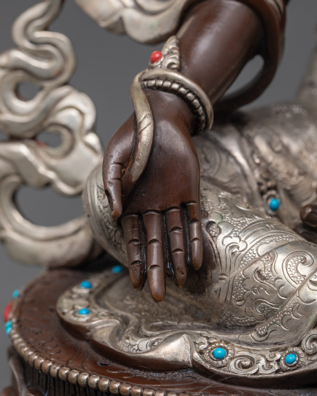 Authentic Nepalese Green Tara Statue