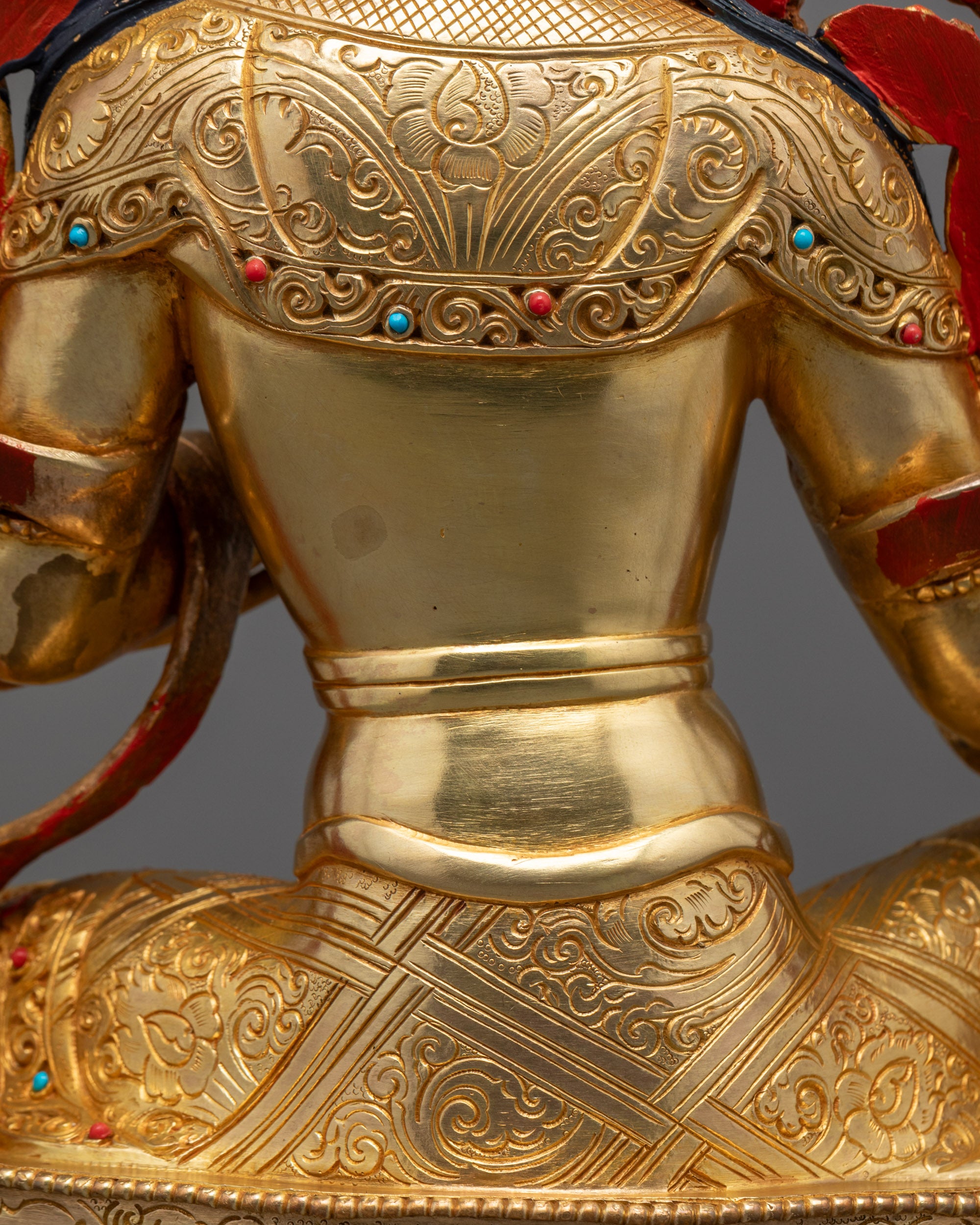 Traditional Green Tara Statue | Nepalese Artisan Crafted Spiritual Art