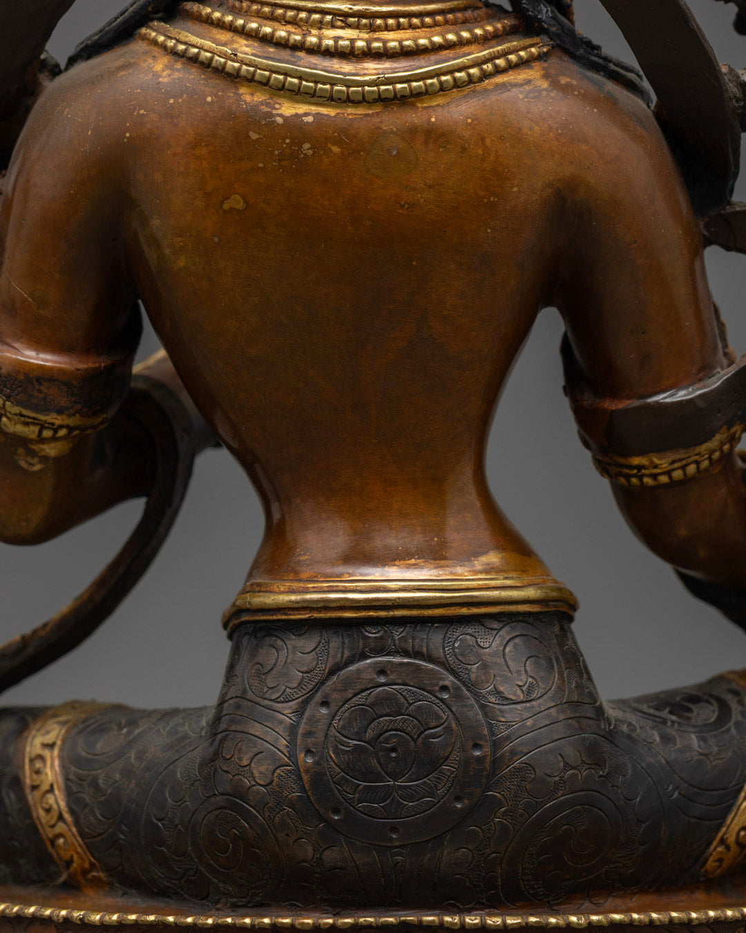 Buy Oxidized Copper Green Tara Statue | Traditional Artisan Craft