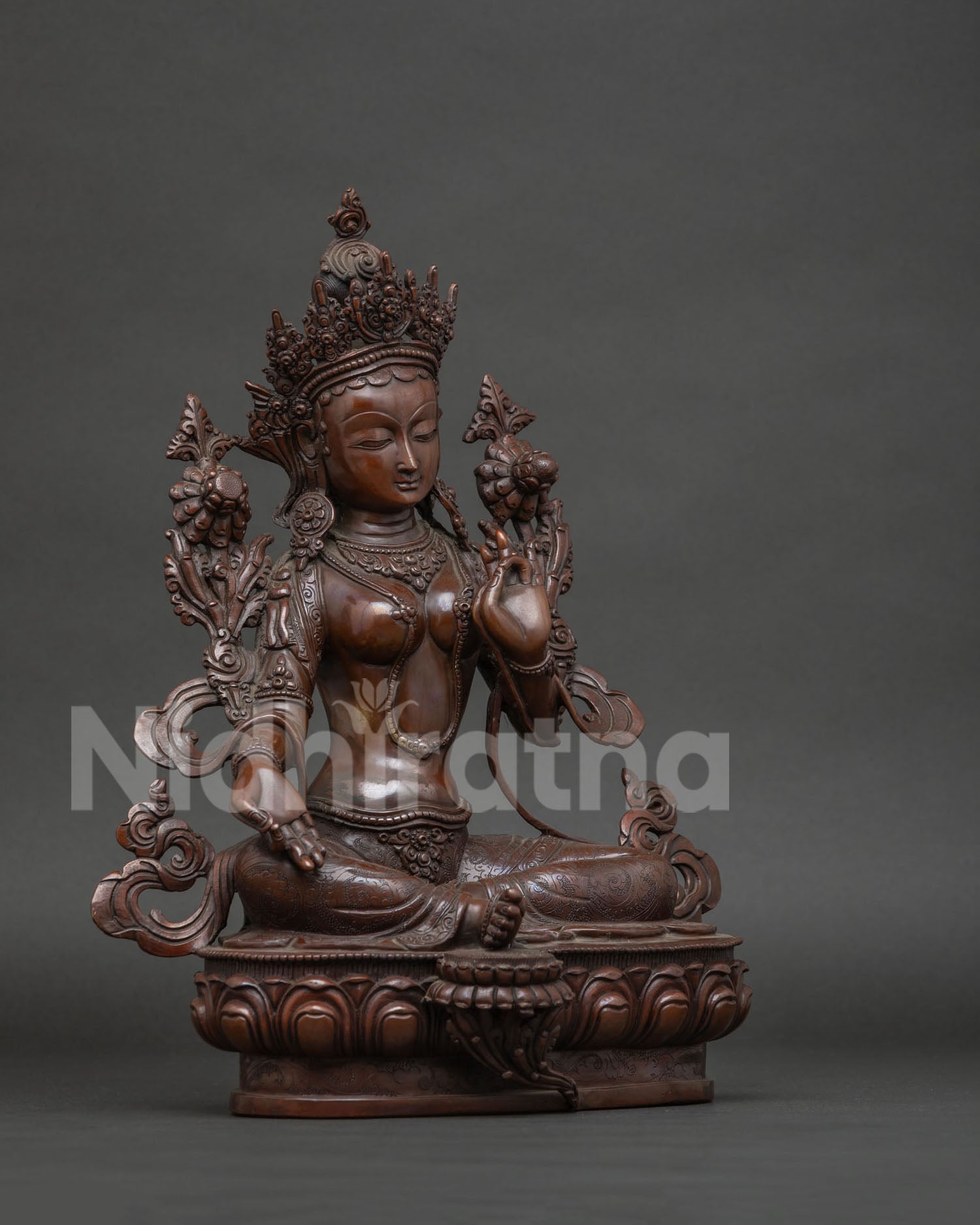 Green Tara Statue