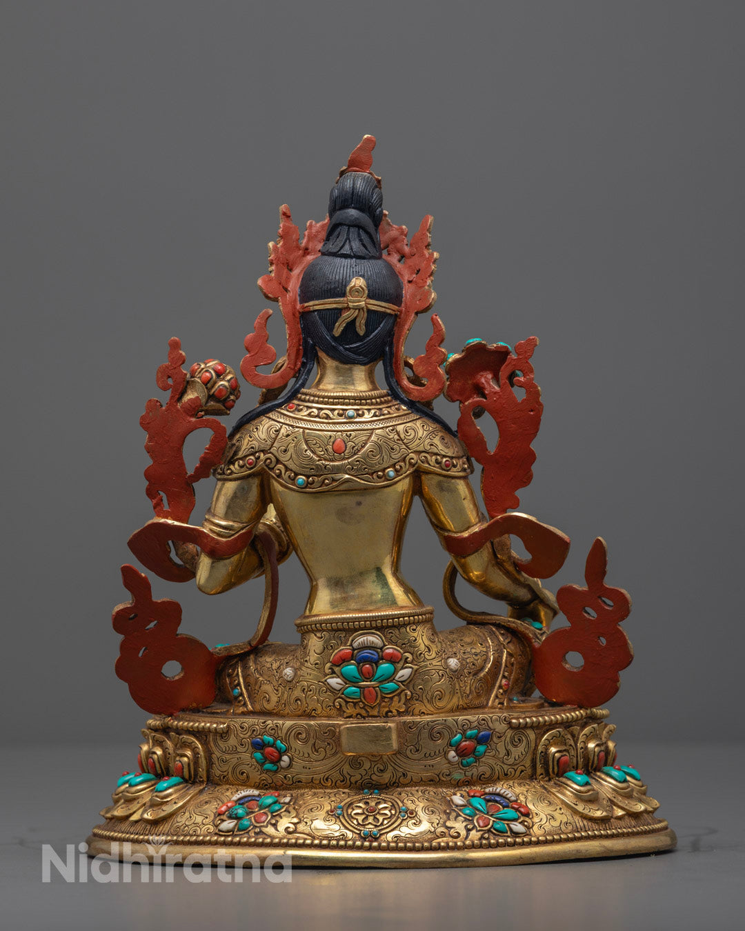 Green Tara Buddhist Statue | Traditional Handcrafted Nepal Art