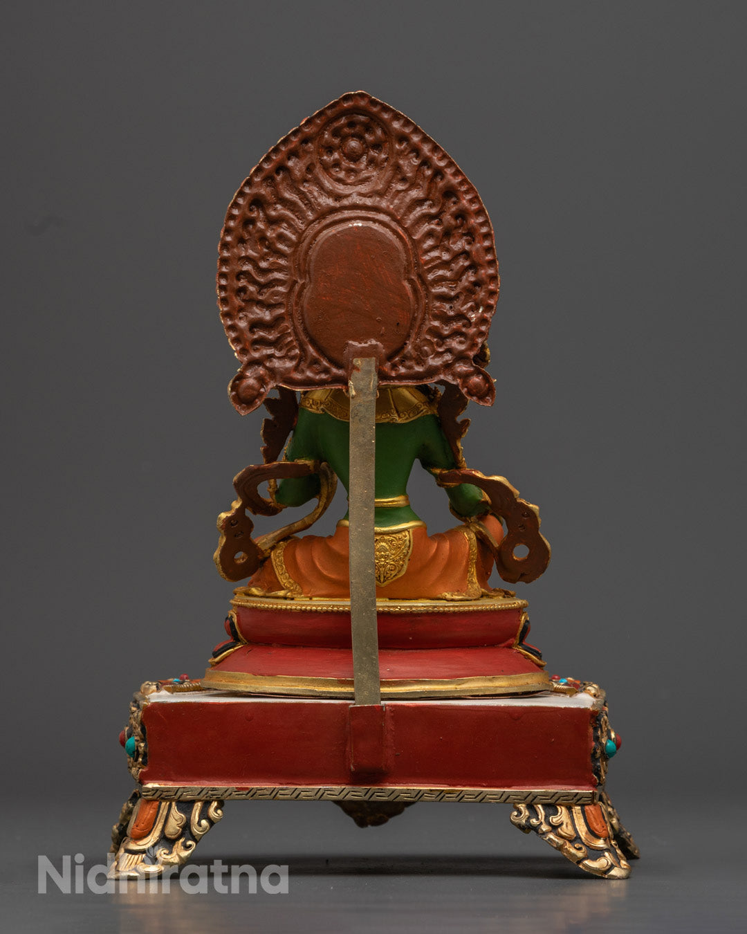Arya Tara Green Tara Idol Statue | Bodhisattva Figurine