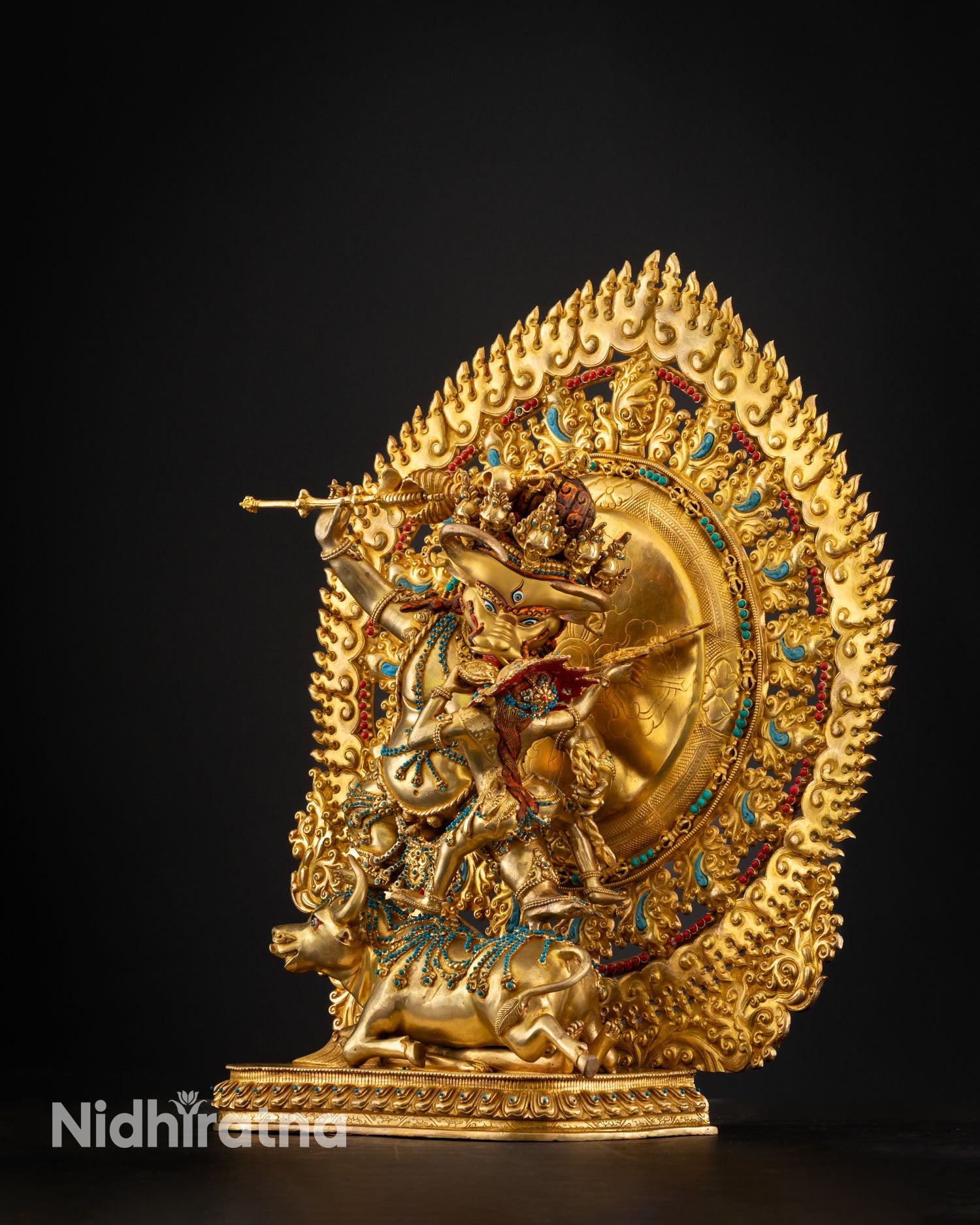 Masterpiece Yamantaka | Wrathful Vajrayana Deity Sculpture