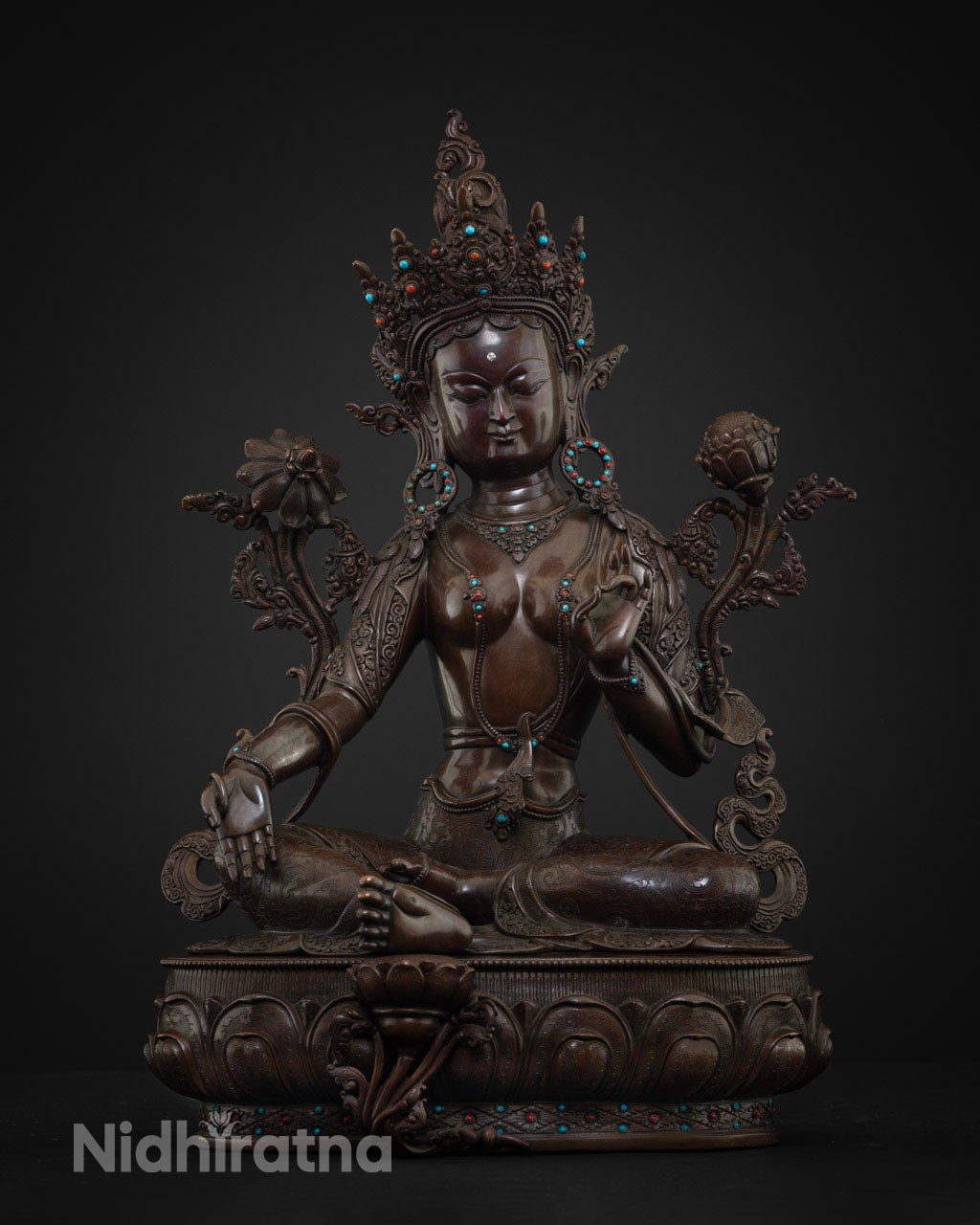 Arya Green Tara Statue | Symbol of Kindness