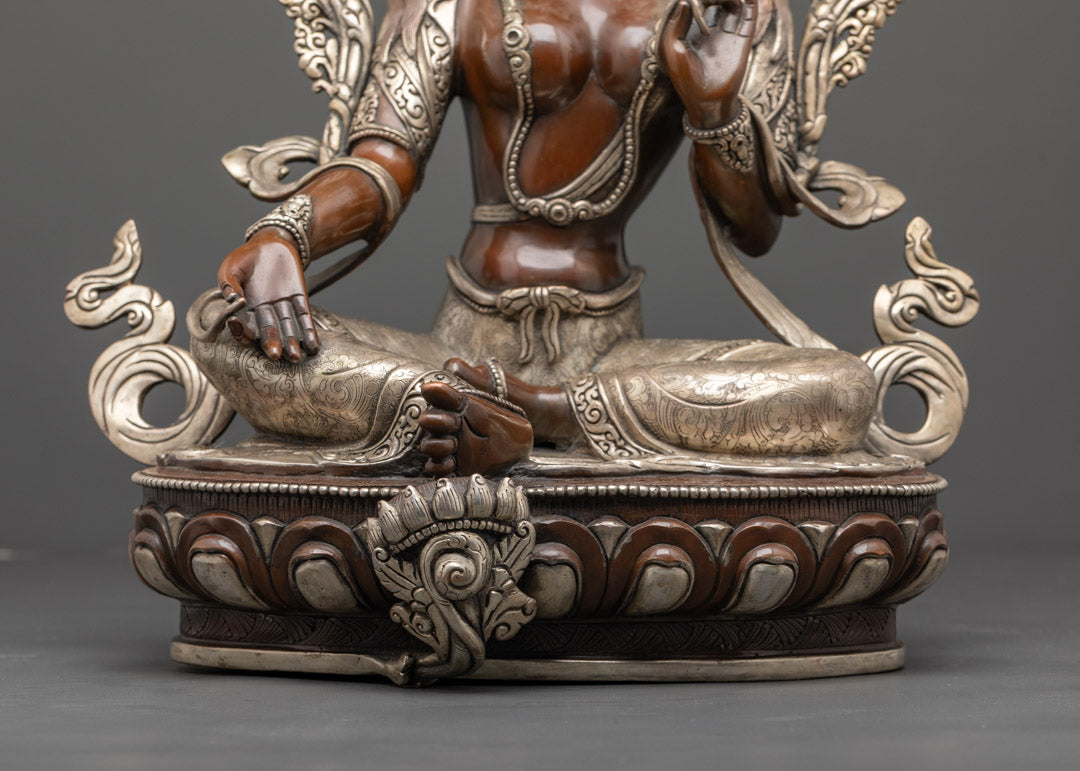 Green Tara Statue | Master Artisan Crafted