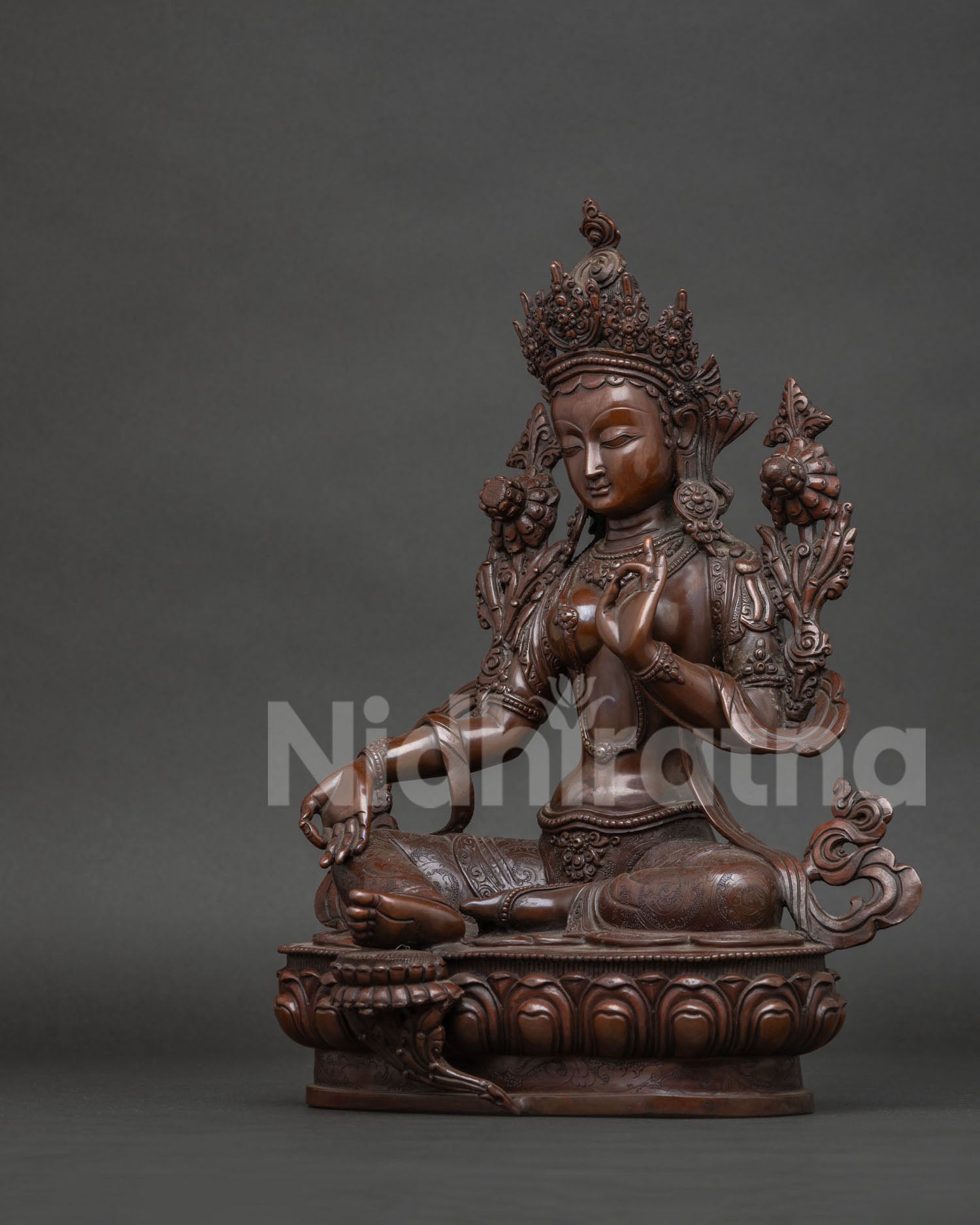 Green Tara Statue