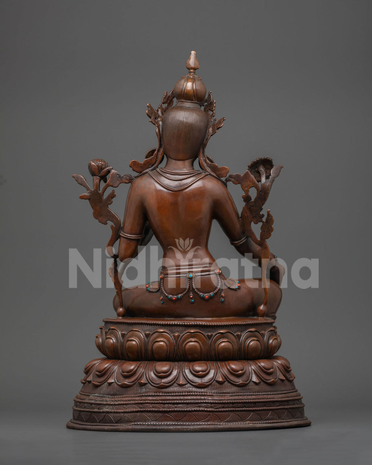 Oxidized Green Tara Statue for Sale | Powerful Symbol of Protection