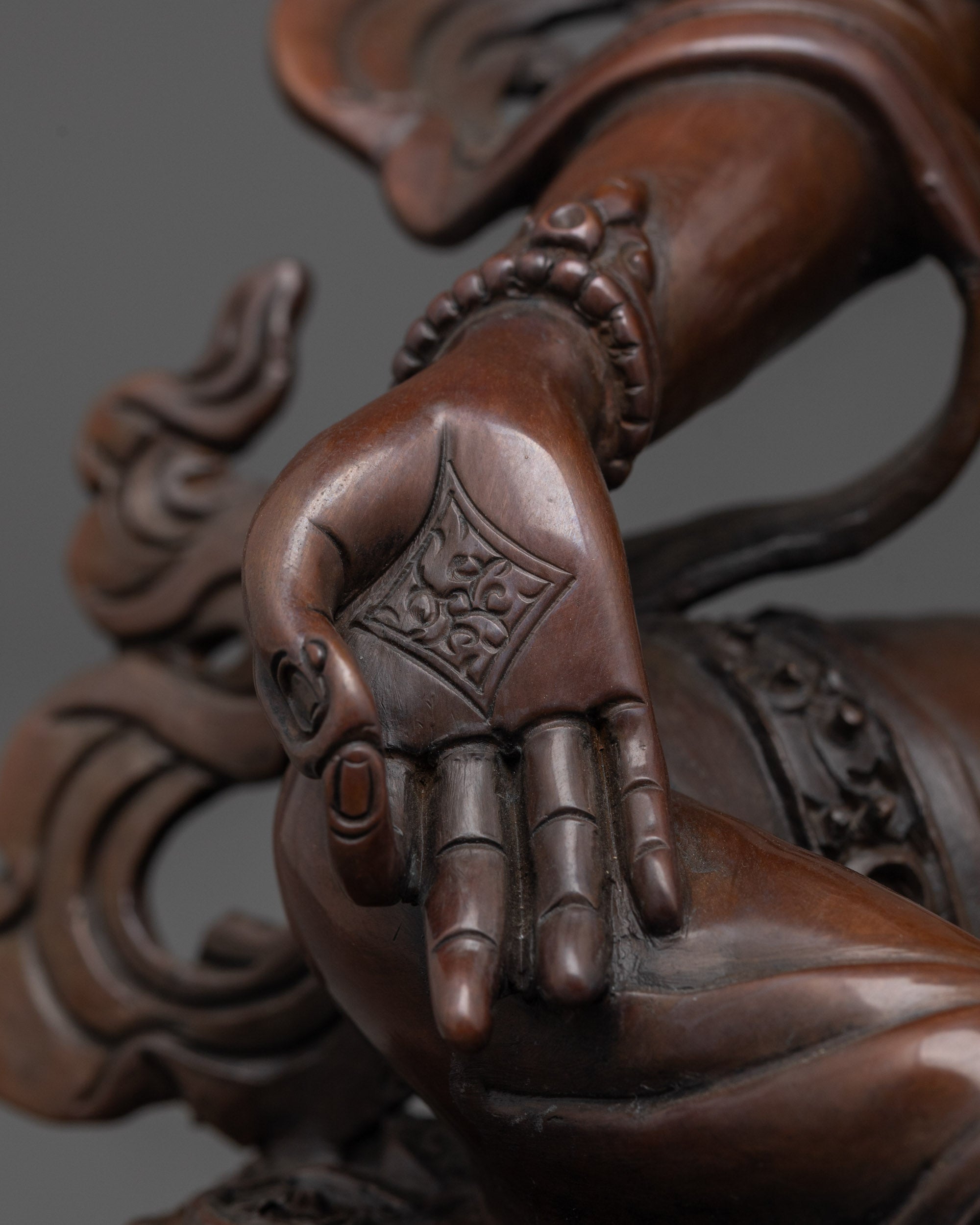 Mystical Oxidized Green Tara Statue | Timeless Tibetan Deity