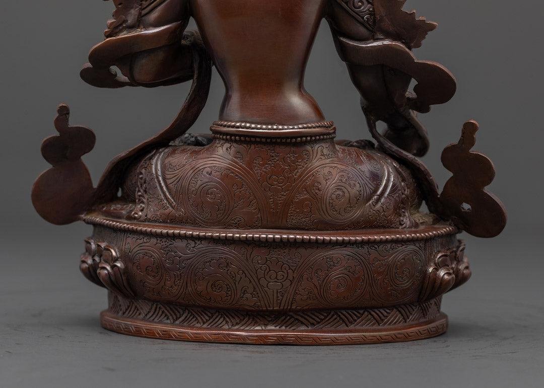 Sacred Oxidized White Tara | Traditional Tibetan Meditation