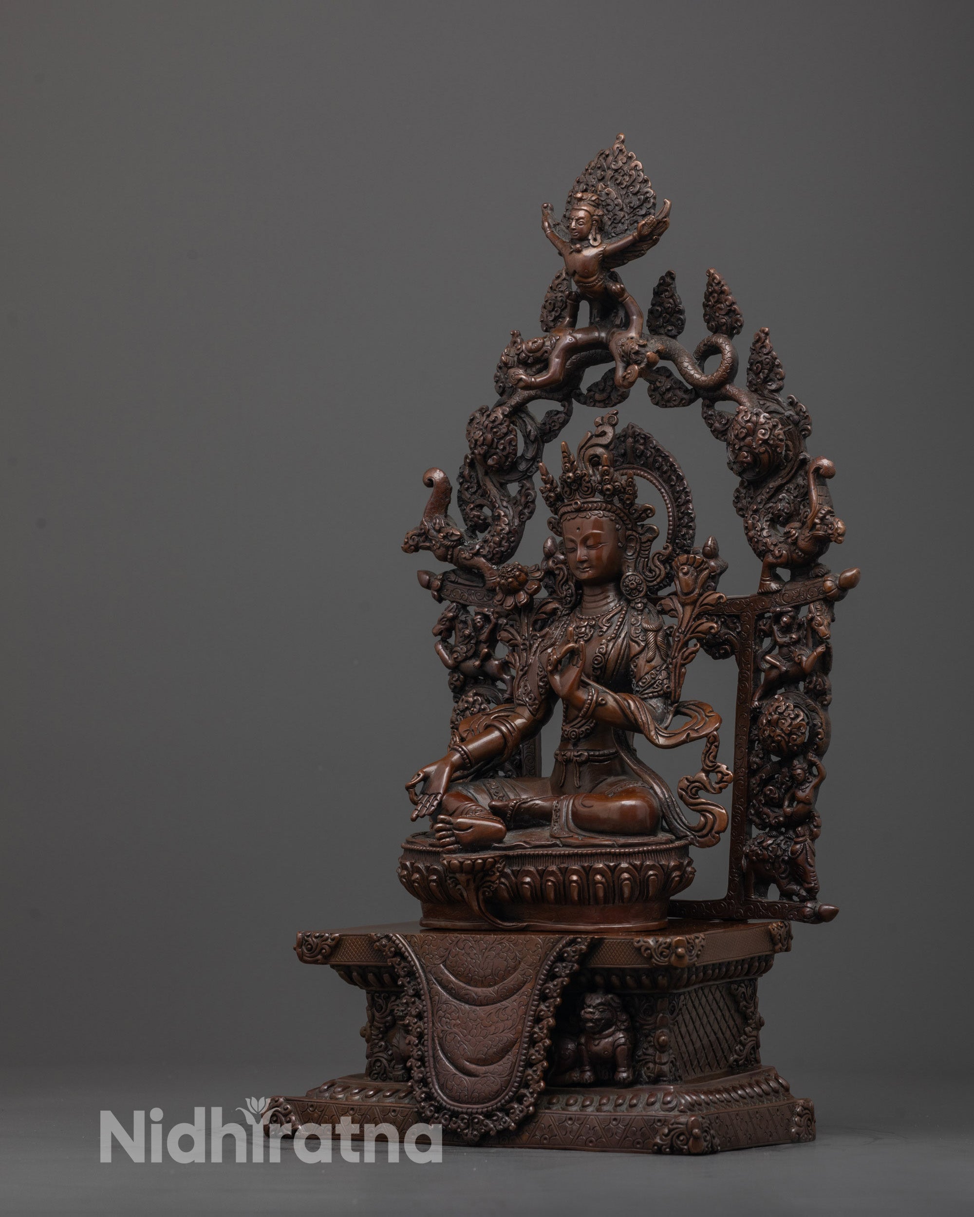 Majestic Arya Tara Statue | Goddess of Compassion & Prosperity