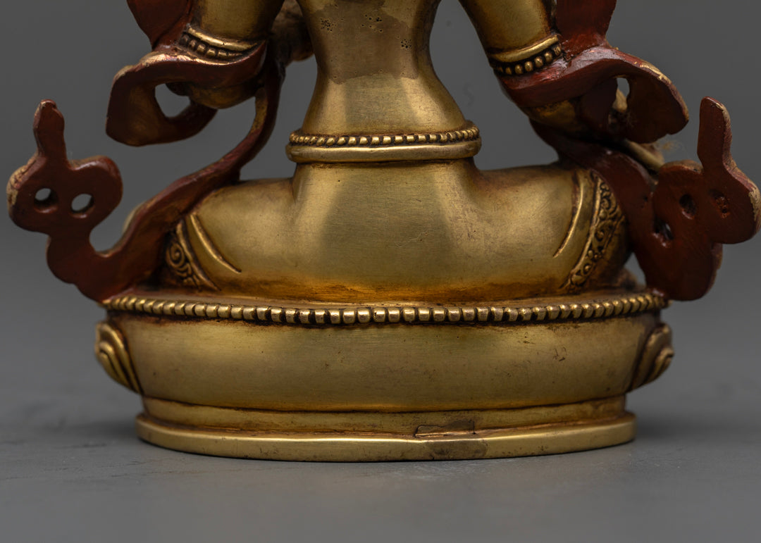 Buddhist Green Tara Statue | Tibetan Goddess