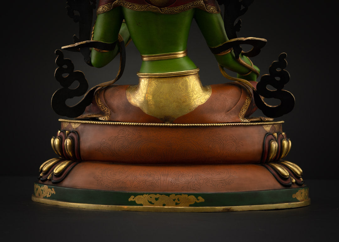 Green Tara Statue | Buddhist Symbol of Enlightenment