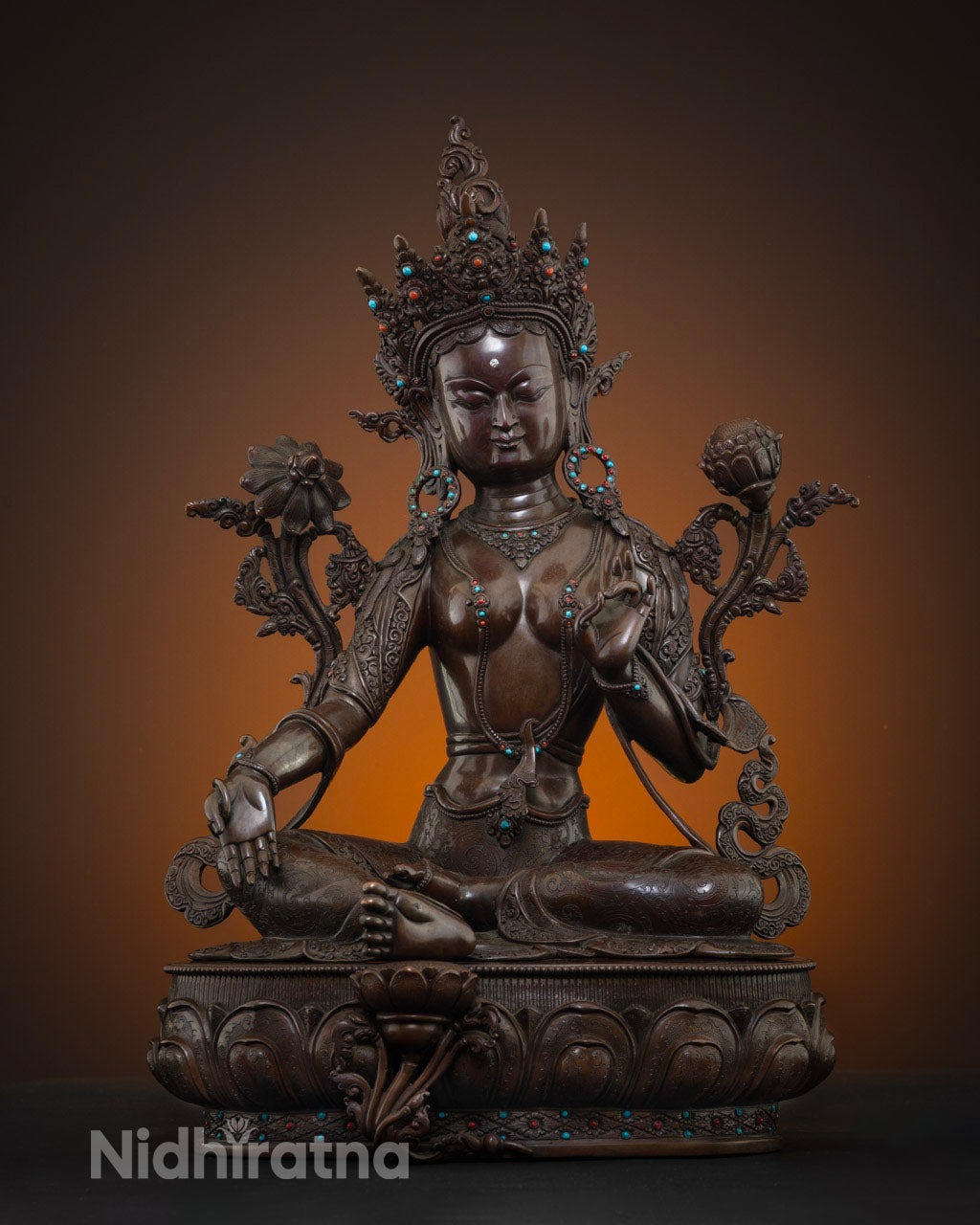 Arya Green Tara Statue | Symbol of Kindness