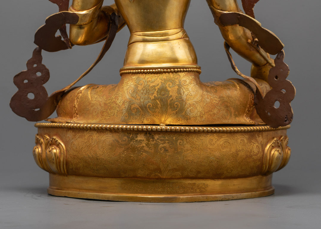 Buy Authentic Green Tara Statue from Nepal