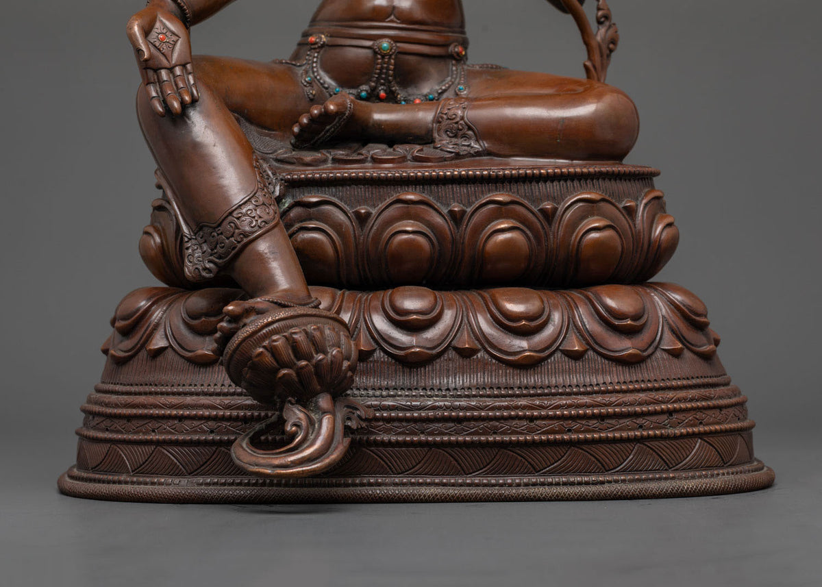Oxidized Green Tara Statue for Sale | Powerful Symbol of Protection