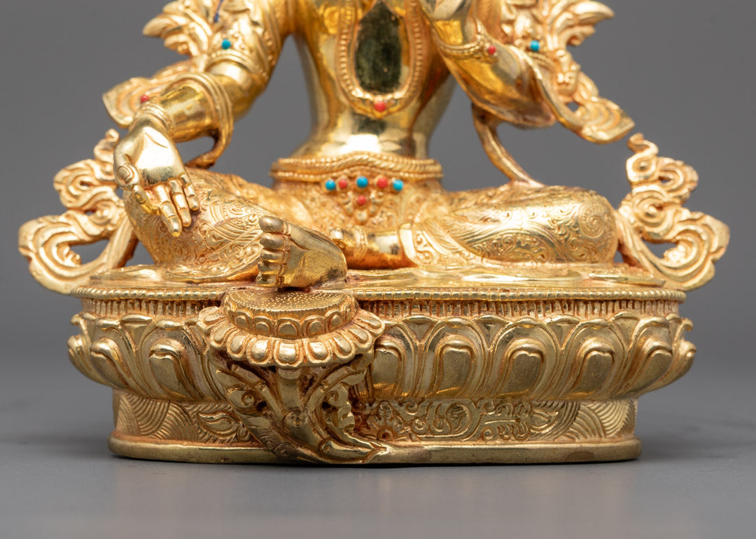 Youthful Green Tara Statue | Mother Tara Sculpture