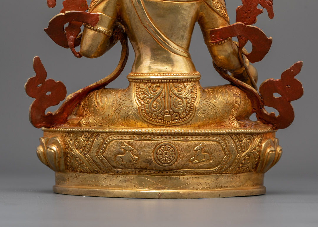 Divine Green Tara Sculpture | Perfect for Spiritual Decor