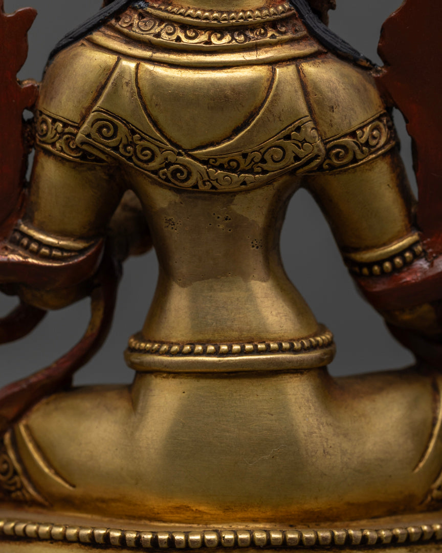 Buddhist Green Tara Statue | Tibetan Goddess
