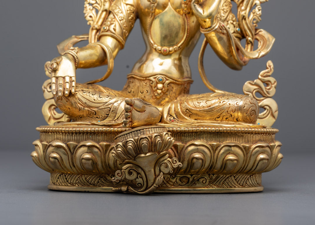 Buy Green Tara Statue | Buddhist Goddess