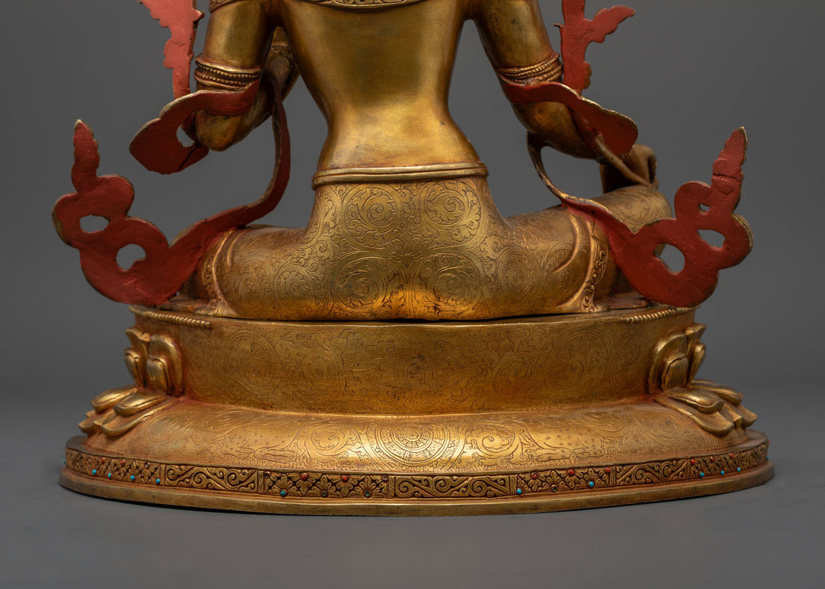 green tara statue: The Goddess of Compassion