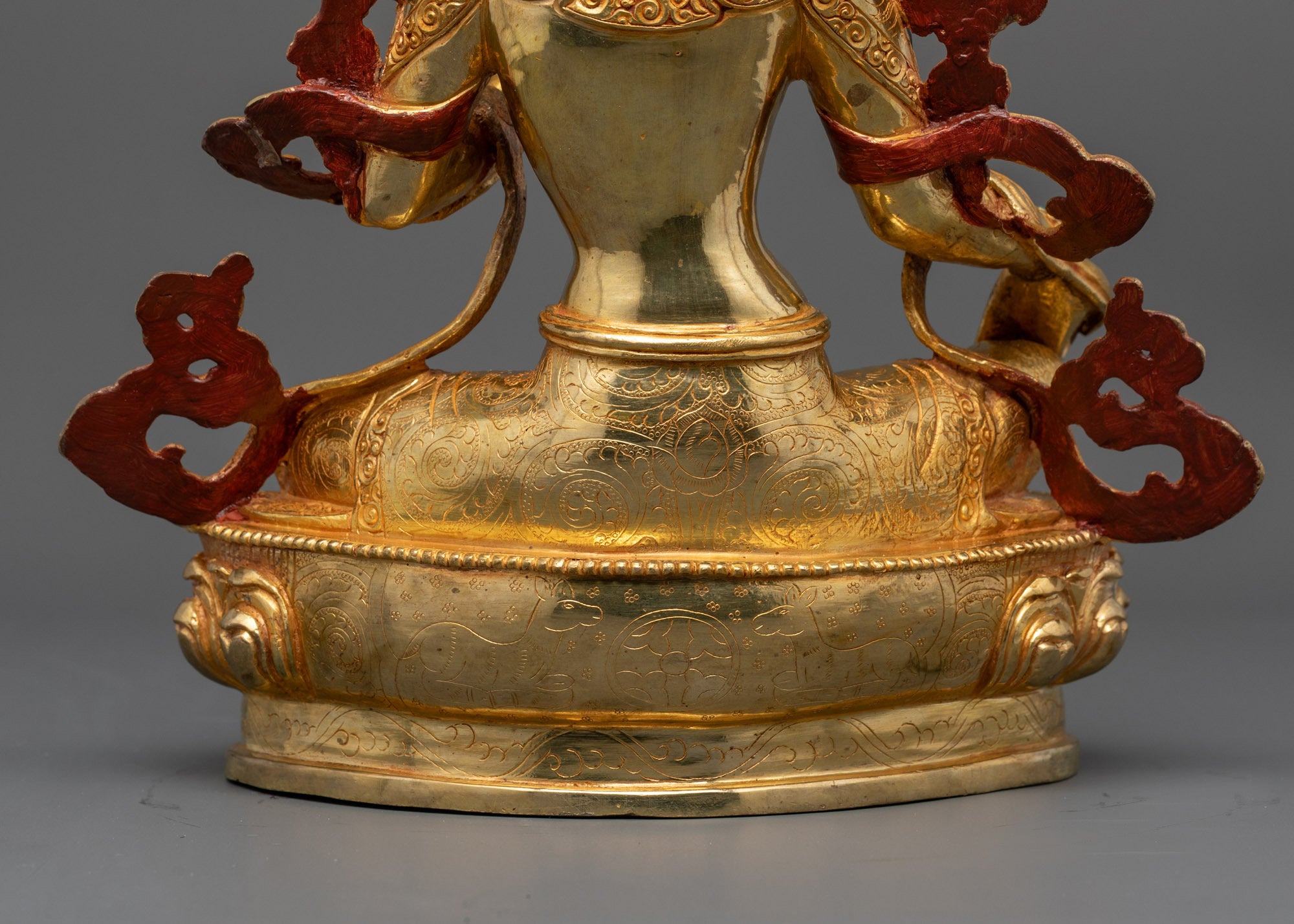 Green Tara Statue | Nepal Artisan Hand-Carved Buddhist Sculpture