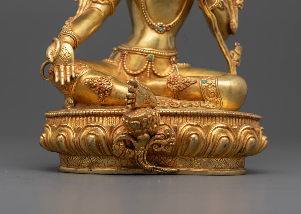 Green Tara Statue | Compassionate Mother Drolma Goddess