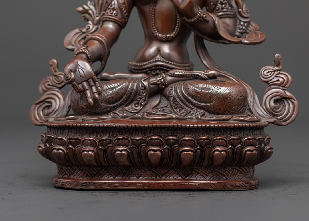 Sacred Oxidized White Tara | Traditional Tibetan Meditation