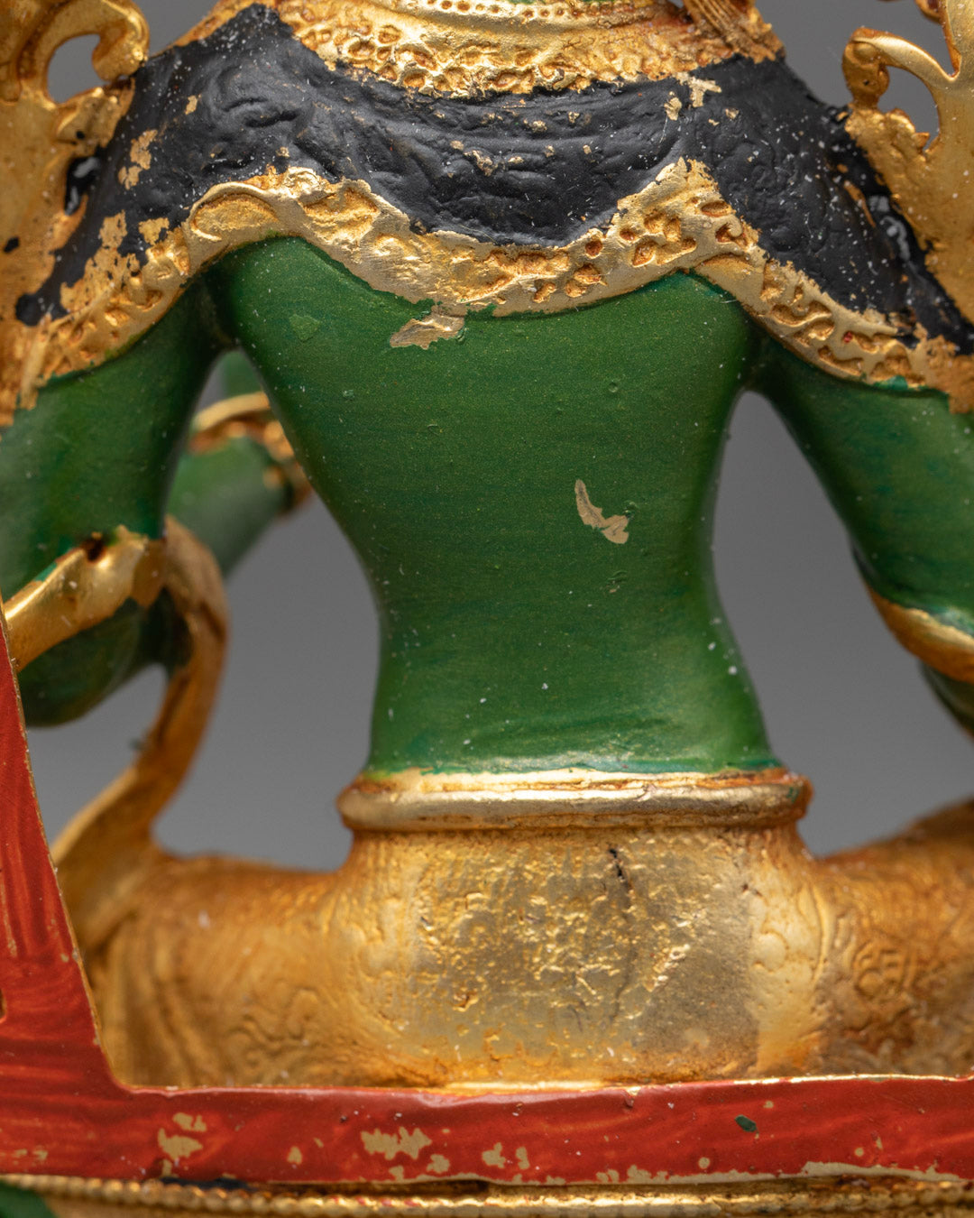 Green-Hued Mother Tara Statue | Machine Made Buddhist Statue