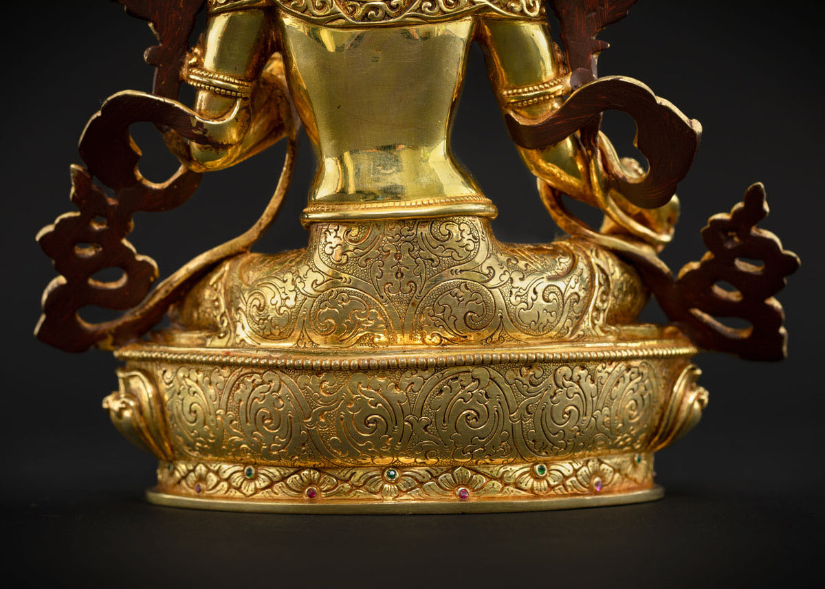 Jetsun Dolma Green Tara Goddess Statue | Compassionate Liberator