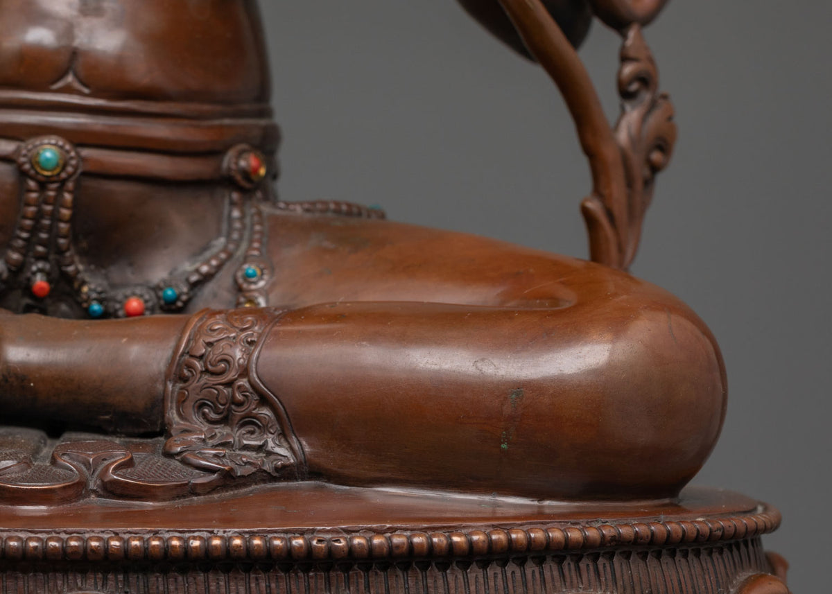 Oxidized Green Tara Statue for Sale | Powerful Symbol of Protection