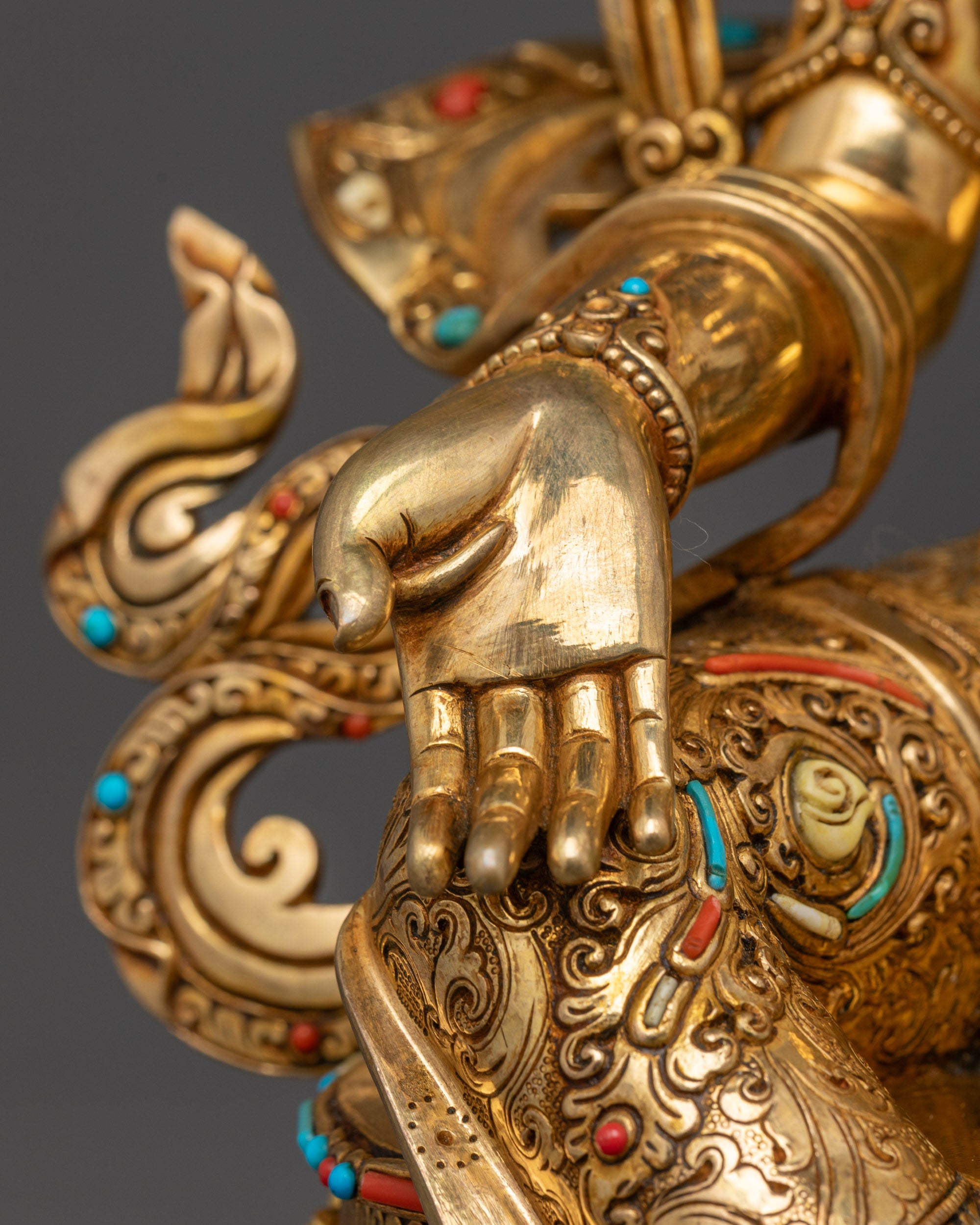Green Tara Statue | Traditional Lost Wax Crafted Buddhist Sculpture