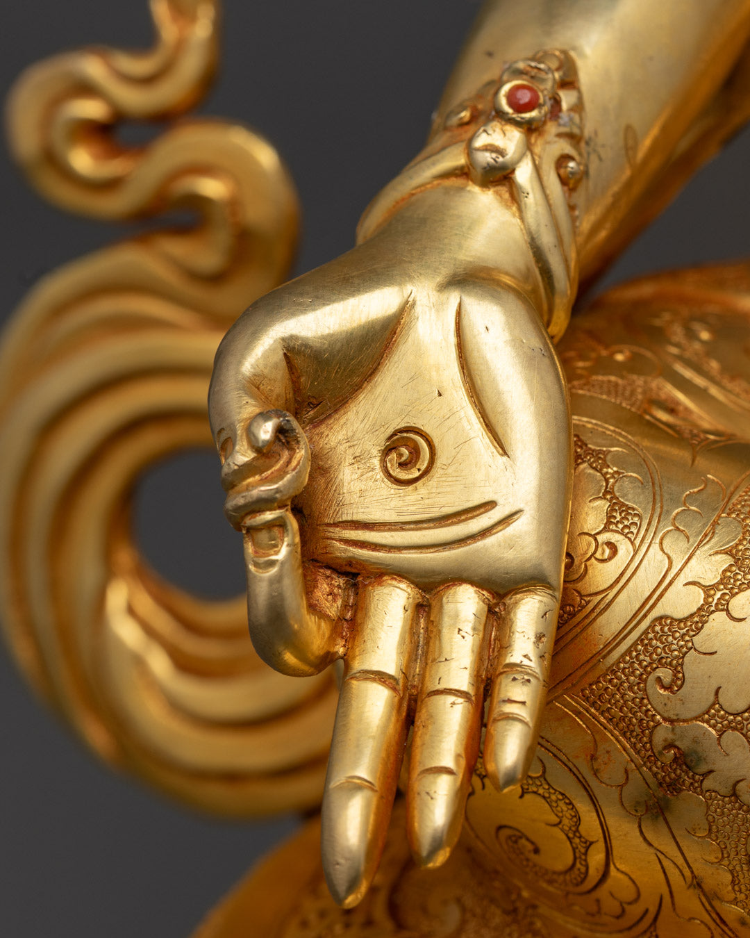 Nepalese Green Tara Statue | Spiritual Home Decor