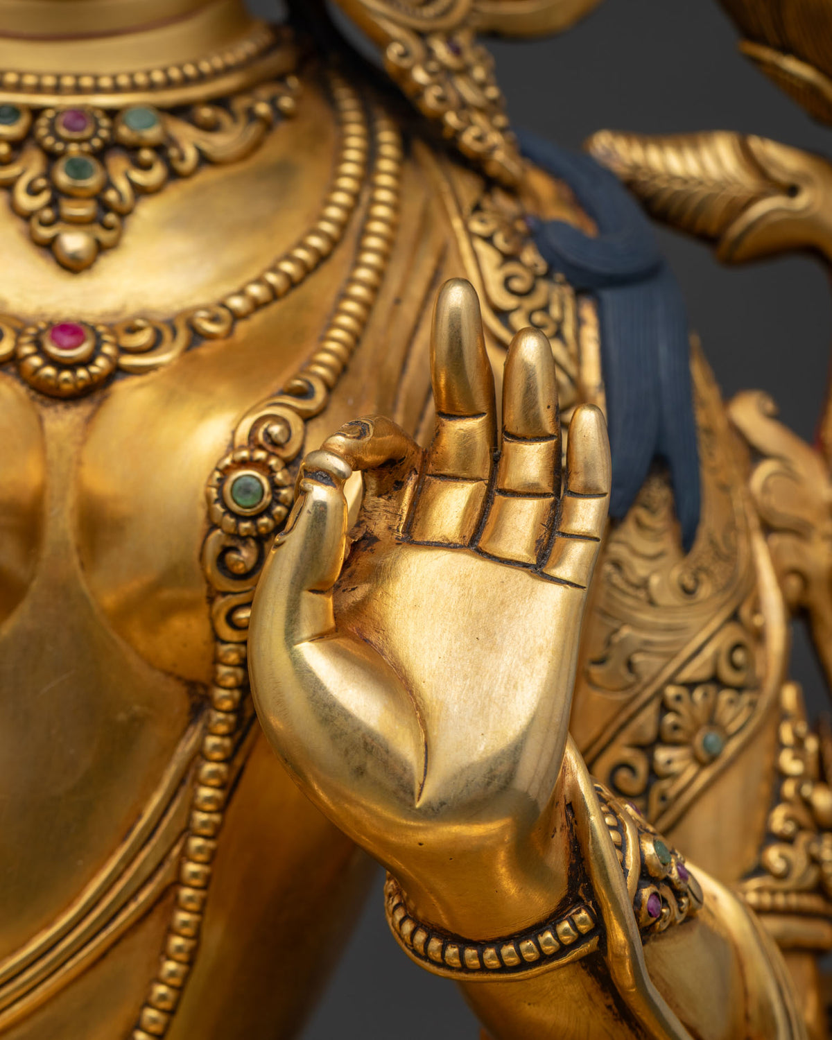 The Green Tara Statue | Protector From The Eight Great Fears