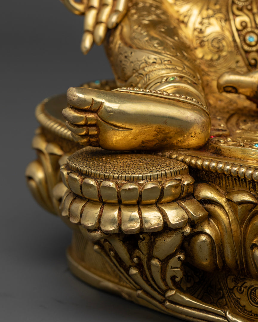 Buddhist Green Tara Statue | Goddess Tara Pure Land Statue