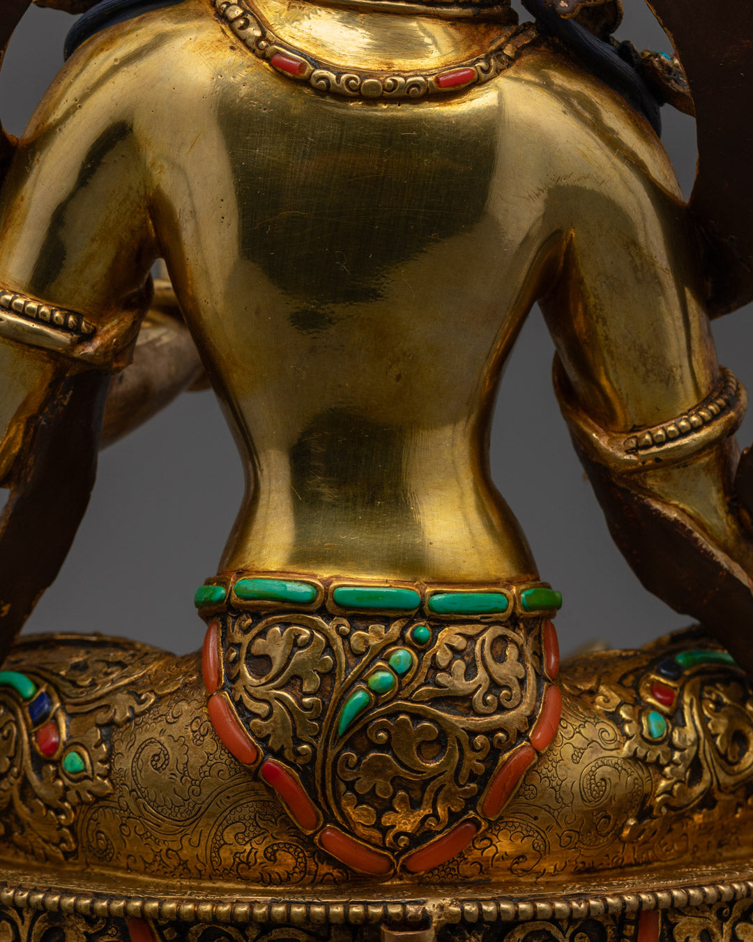 Traditional Green Tara Statue | Himalayan Healing Goddess