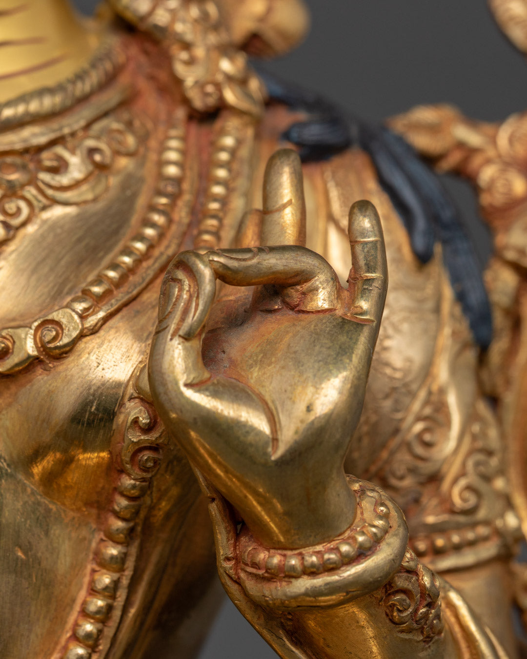 Authentic Green Tara Statue | Tibetan Buddhist Healing Statue