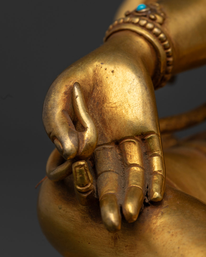 Divine Green Tara Statue | Sacred Art for Mindfulness