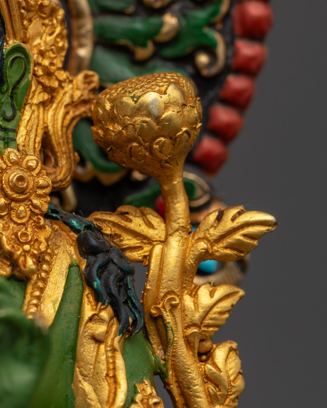 Arya Tara Green Tara Idol Statue | Bodhisattva Figurine