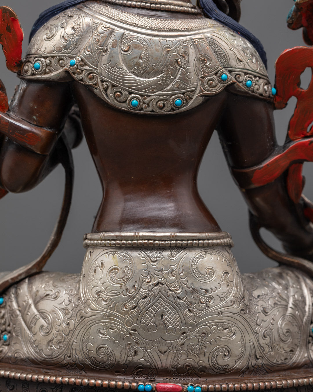Authentic Nepalese Green Tara Statue